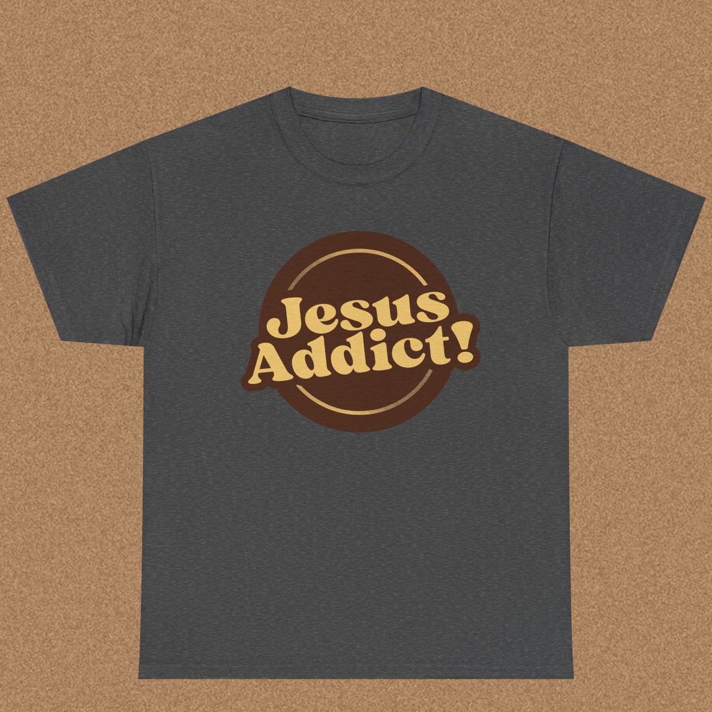 Jesus Addict - Christian Graphic Tee | Philippians 2:10