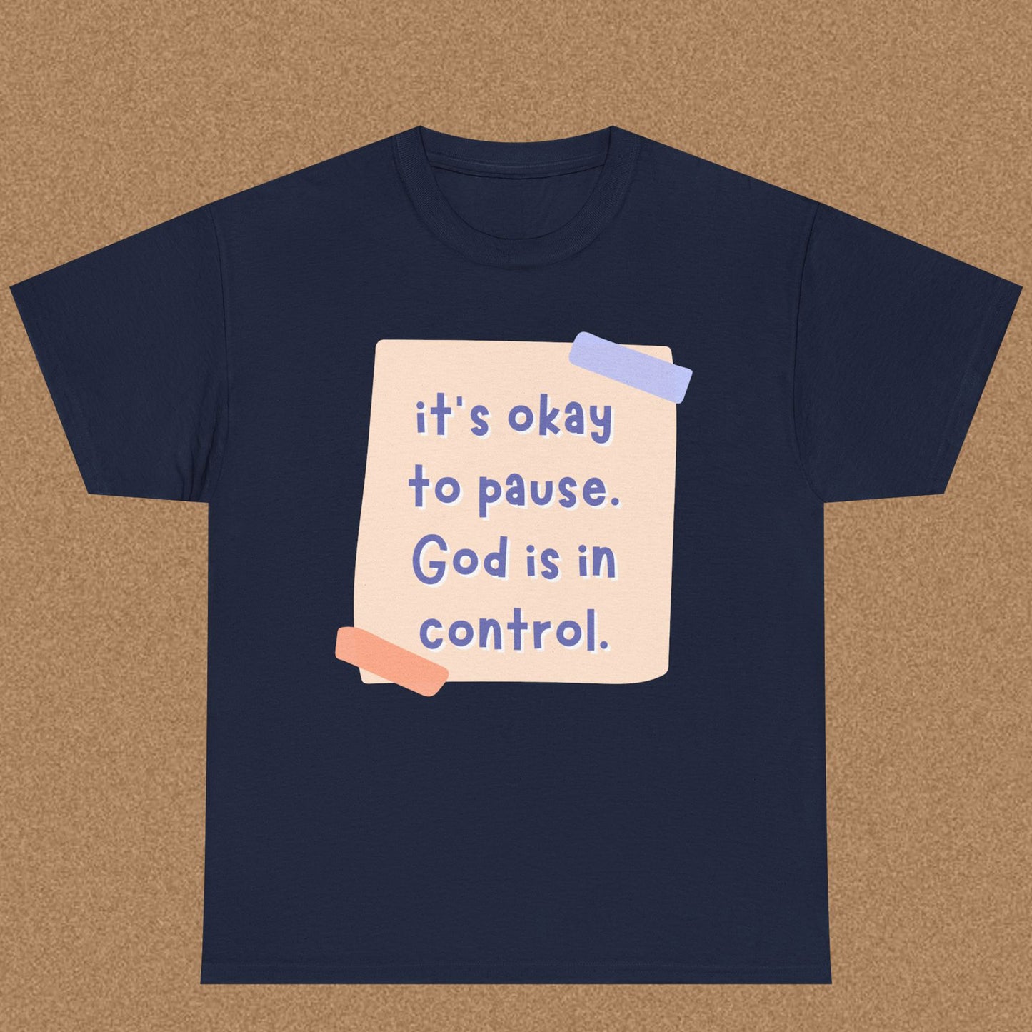 It is Okay to Pause - Christian Graphic Tee | ByElohim.
