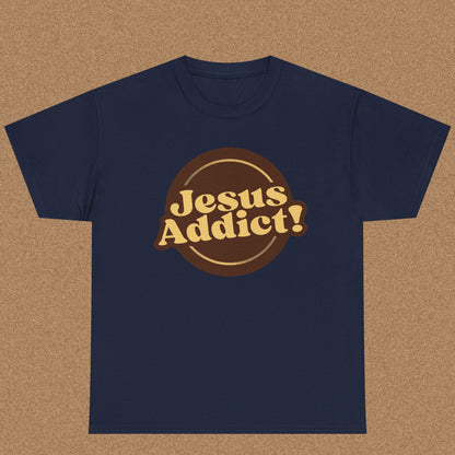 Jesus Addict - Christian Graphic Tee | Philippians 2:10