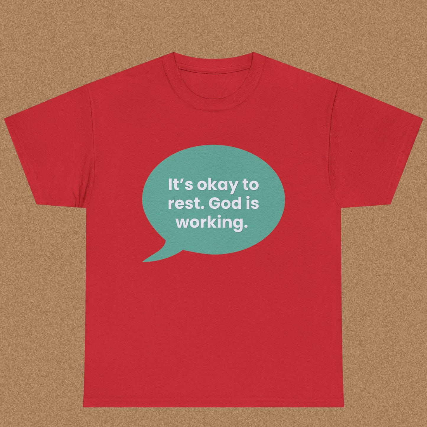 It is Okay to Rest God is Working - Christian Graphic Tee | ByElohim.