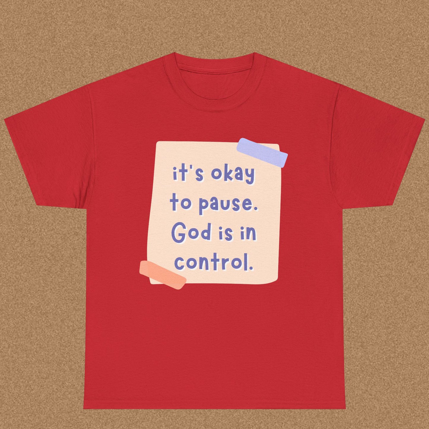 It is Okay to Pause - Christian Graphic Tee | ByElohim.