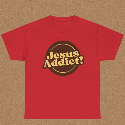 Jesus Addict - Christian Graphic Tee | Philippians 2:10