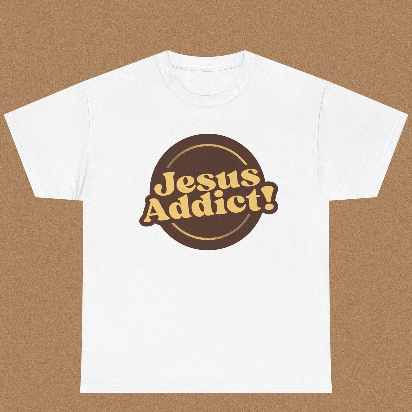 Jesus Addict - Christian Graphic Tee | Philippians 2:10