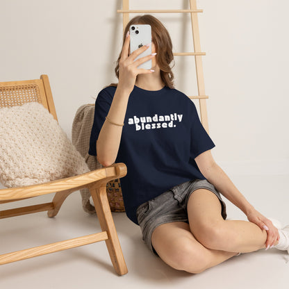 abundantly blessed T-shirt