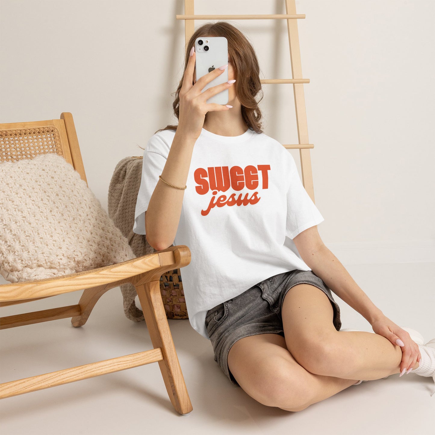 Sweet Jesus - Christian Graphic Tee | Philippians 2:10