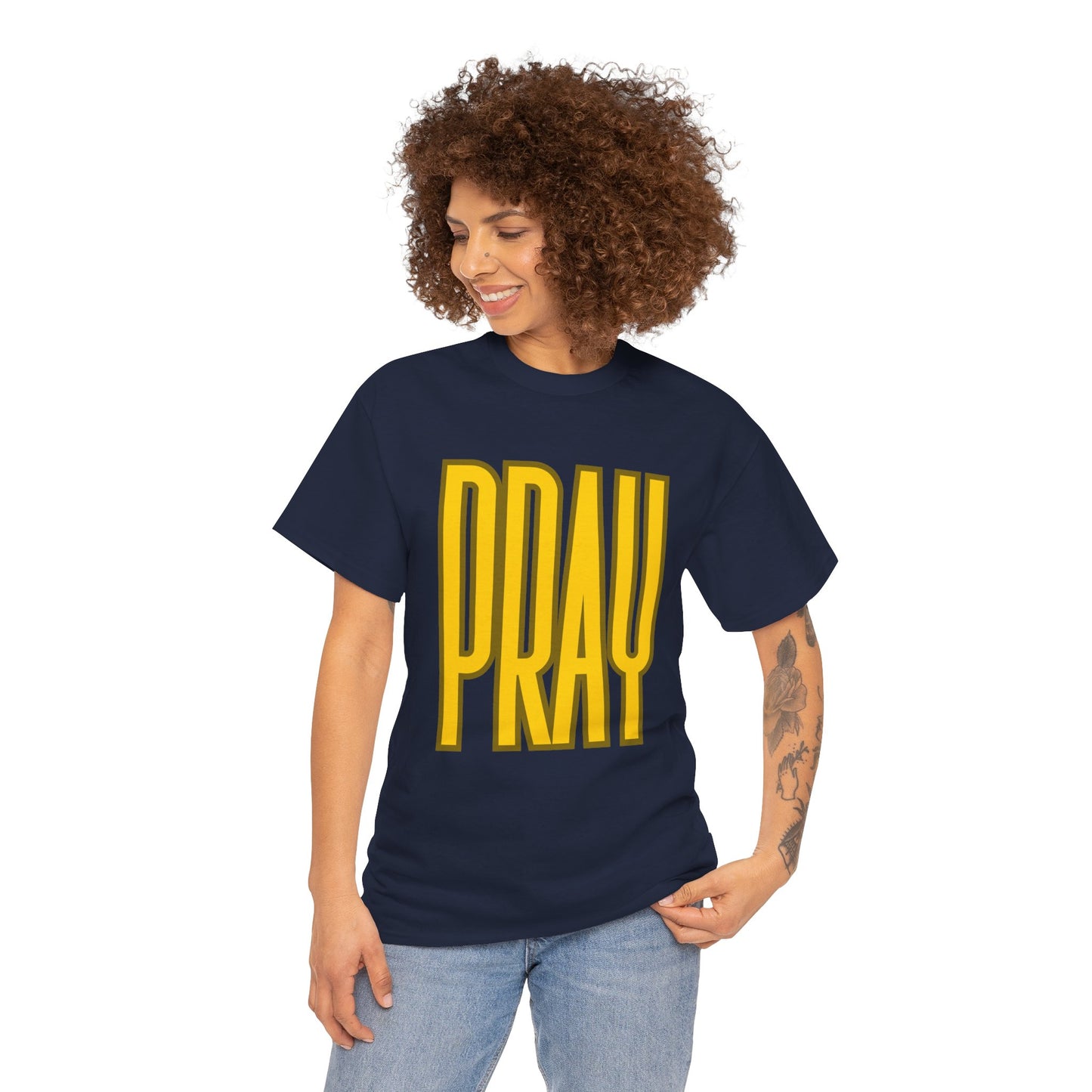 Pray - Christian Graphic Tee | 1 Thessalonians 5:17