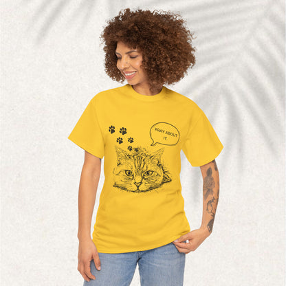 Pray about it  - Christian Graphic Tee