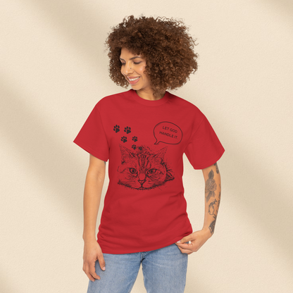 Let God handle it  - Christian Graphic Tee
