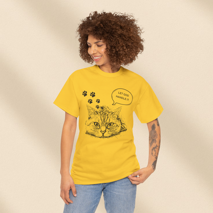 Let God handle it  - Christian Graphic Tee
