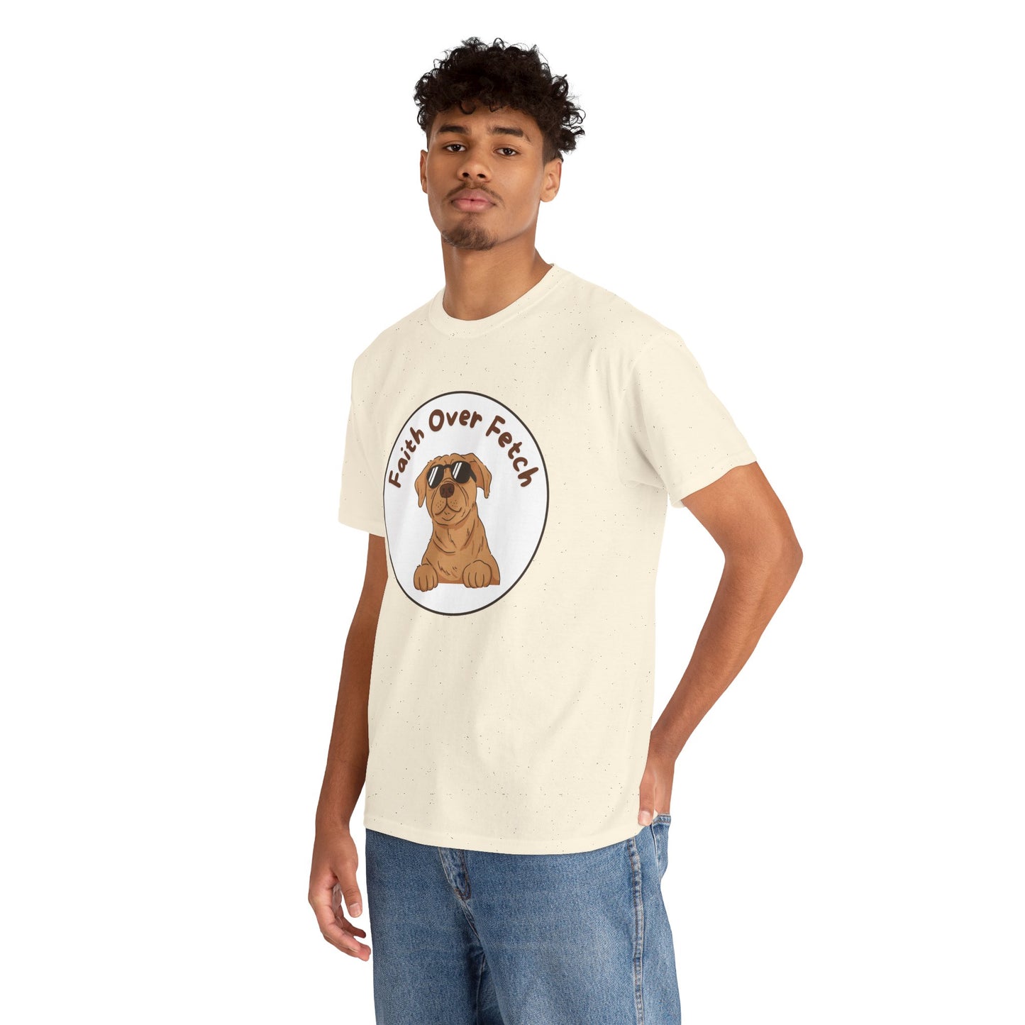 Faith over fetch T-shirt