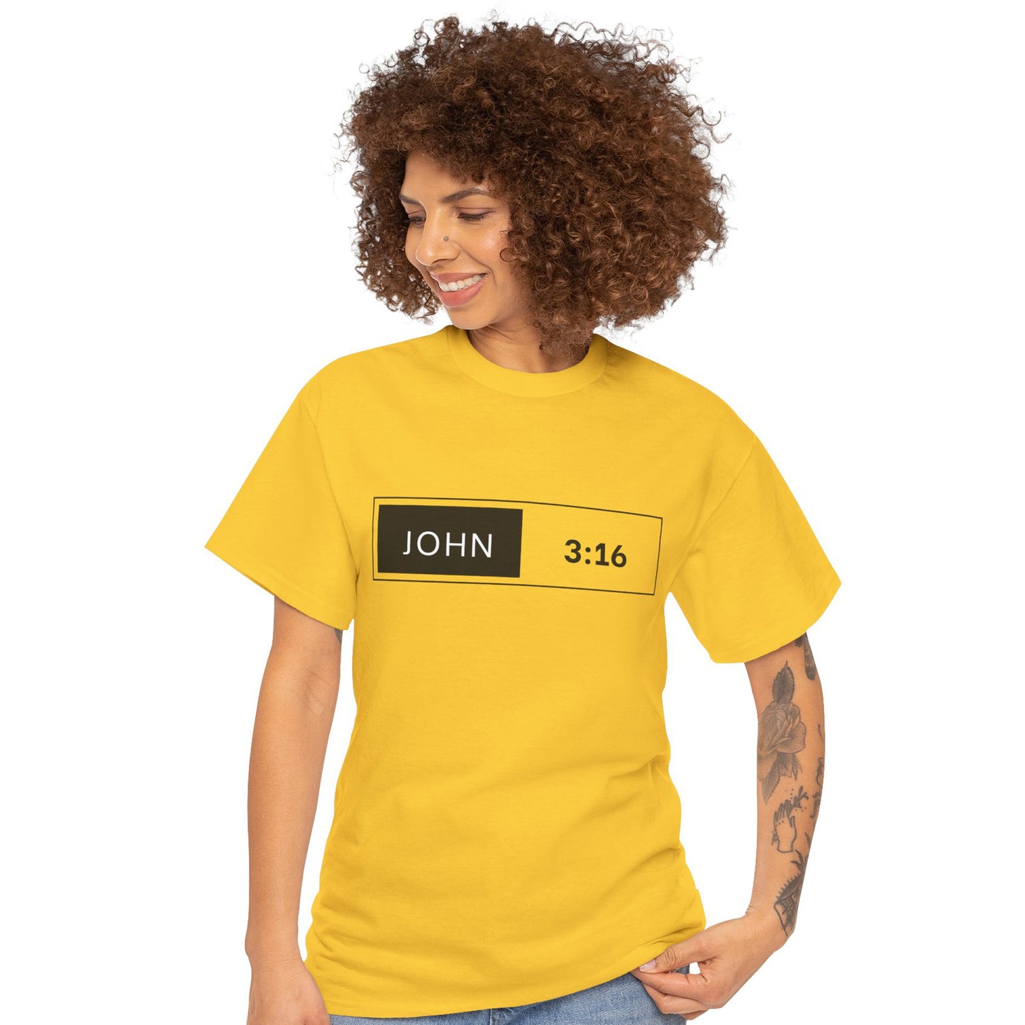 John 3 :16 - Scripture Tee