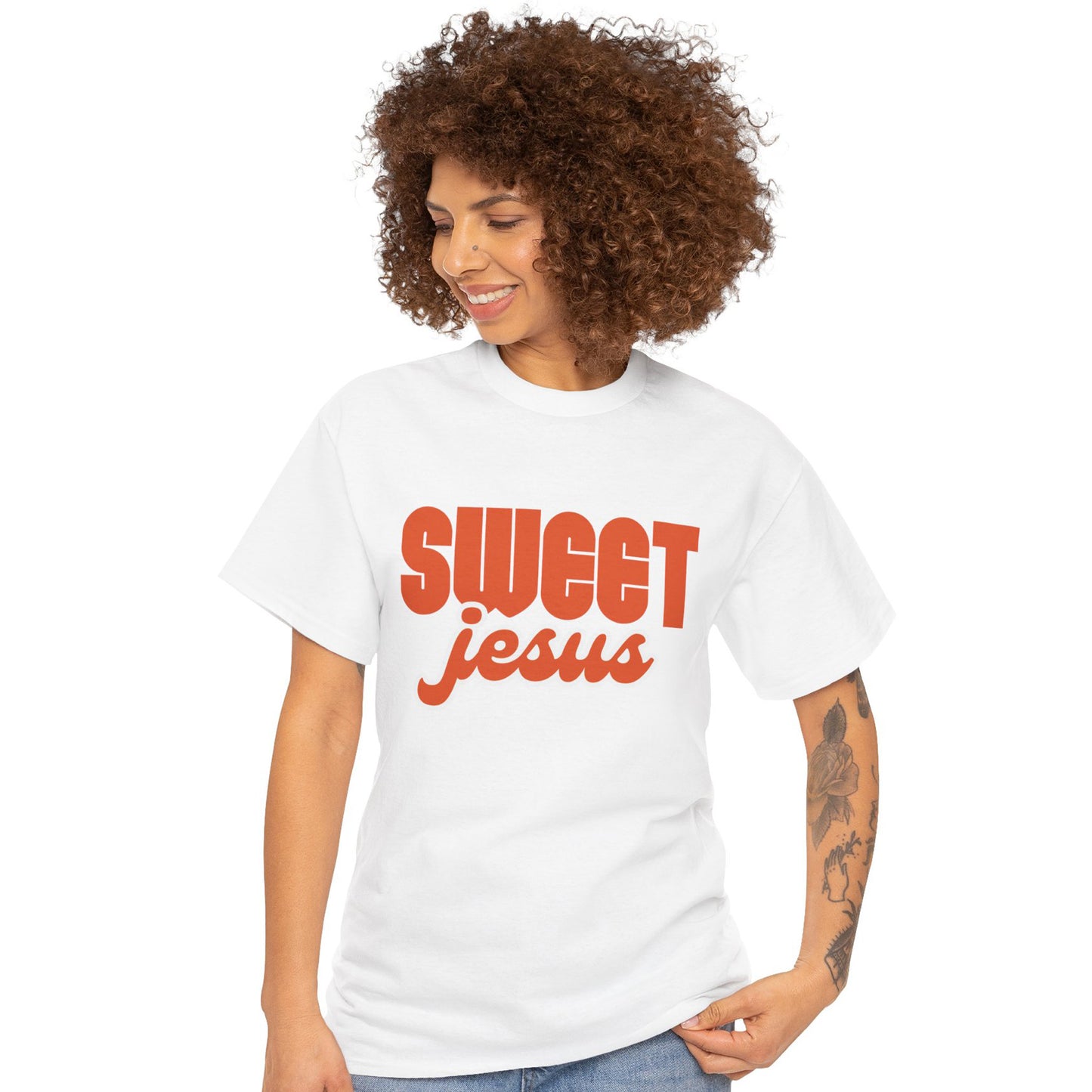 Sweet Jesus - Christian Graphic Tee | Philippians 2:10