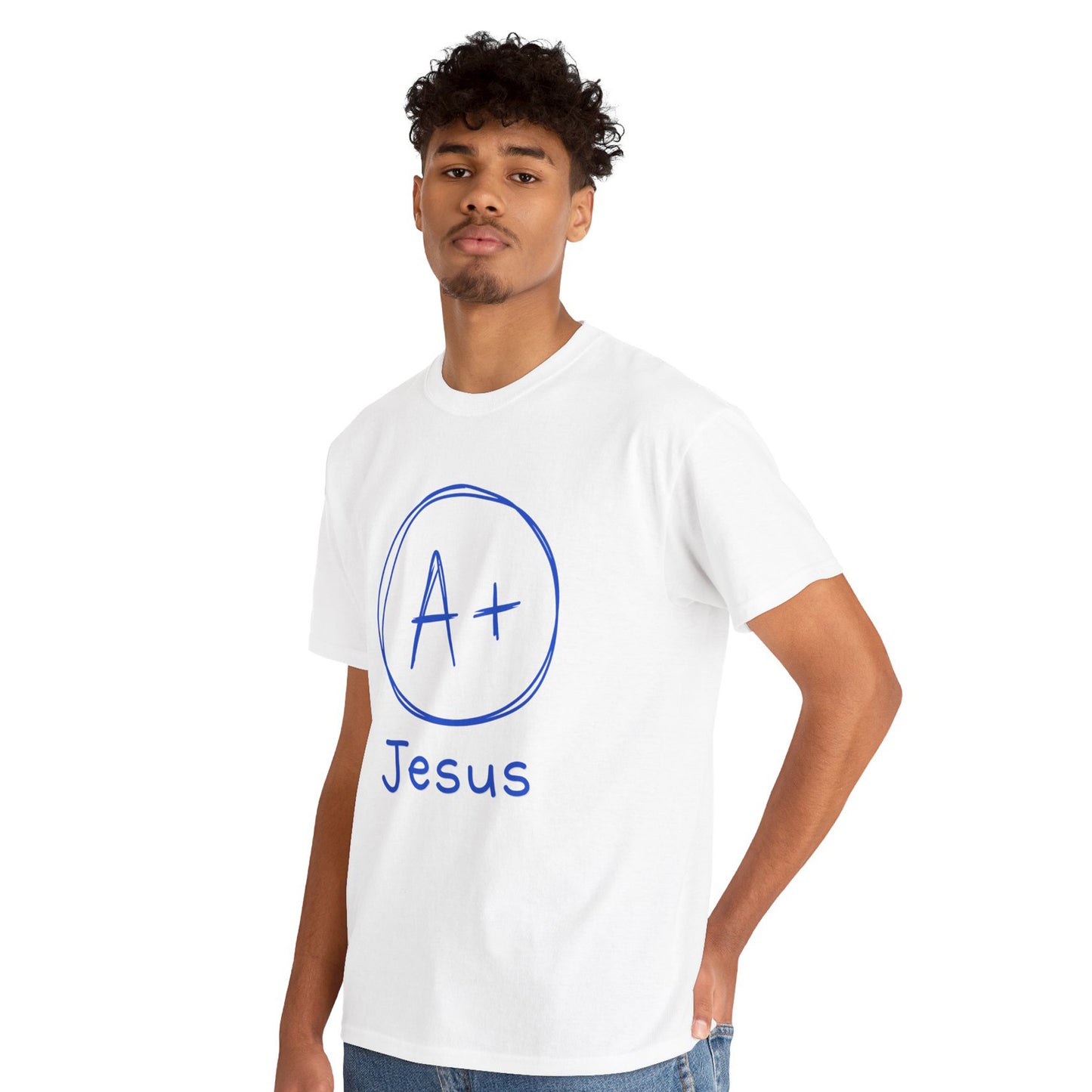 A+ Jesus - Christian Graphic Tee | Philippians 2:10