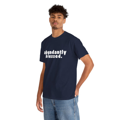 abundantly blessed T-shirt